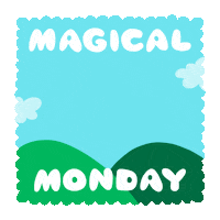 Happy Monday Morning Sticker by Yeremia Adicipta