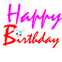 Happy Birthday Party Sticker