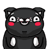 Fat Cat Love Sticker by streetvoicetw