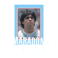 maradona y pele Sticker by Thegiornalisti
