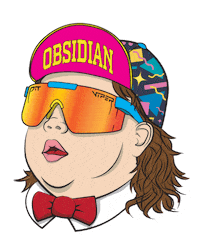 Bigjohn Sticker by Obsidian Ammonia