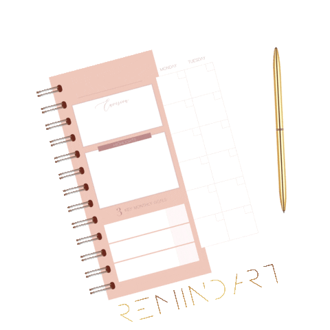 REMINDART giphyupload morning office daily Sticker