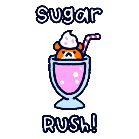 Sugar Rush Sticker Sticker