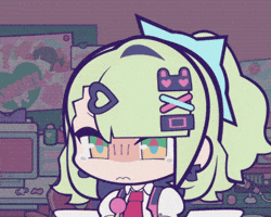 Angry Chibi GIF