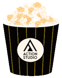 film popcorn Sticker by Action Studio