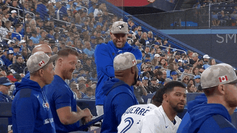 Blue Jays Laughing GIF by Toronto Blue Jays