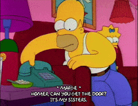 Calling Season 3 GIF by The Simpsons