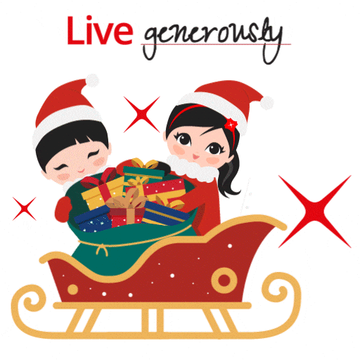 Christmas Santa GIF by DBS Bank Ltd