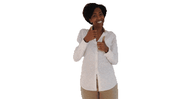 ericarawls excited swipe up thumbs up thinking Sticker