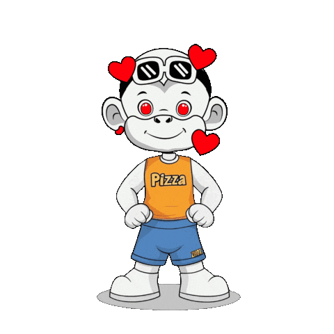 Pizza Time Sticker by Zhot