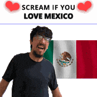 Mexico Flag Sticker