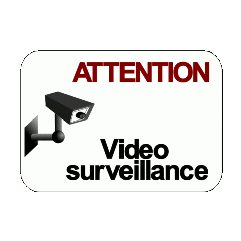 Safety Attention Sticker by SuperGSATB