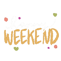 Weekend Happyweekend Sticker