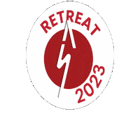 AlignedStudios aligned studios as retreat as retreat 2023 Sticker