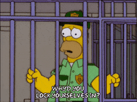 sad homer simpson GIF