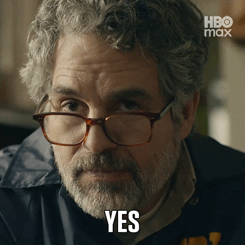 Mark Ruffalo Yes GIF by HBO Max