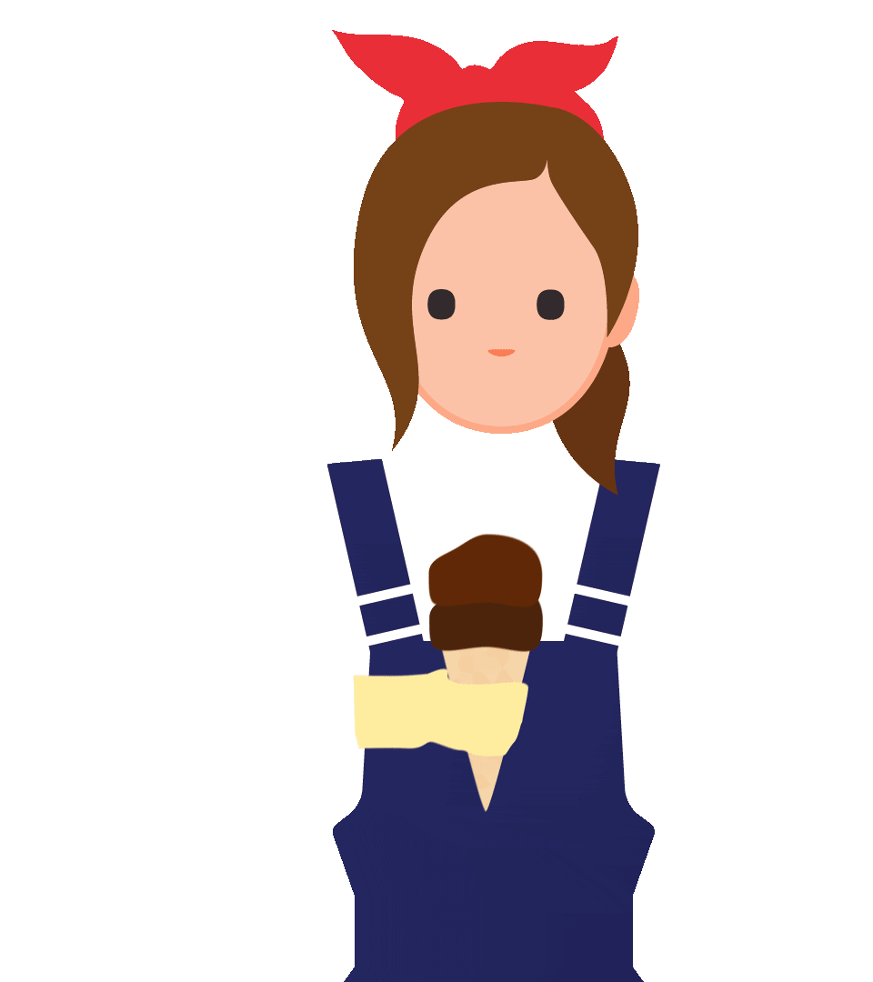AskTeamClean girl icecream stains askteamclean Sticker