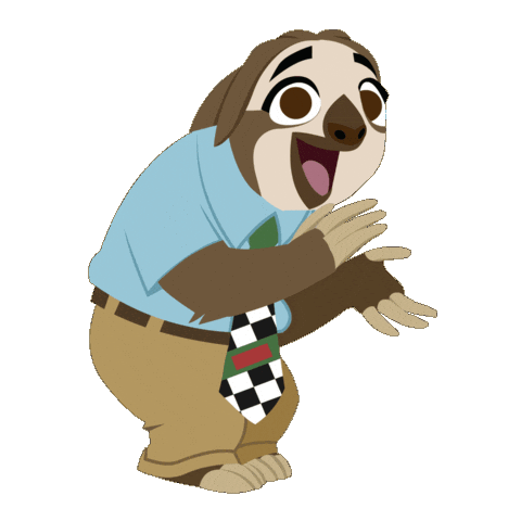 Excited Clap Sticker by Walt Disney Animation Studios