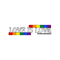 UPSIDE-Fashion rainbow switzerland schweiz love is love Sticker