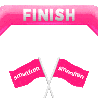 Half Marathon Running Sticker by Smartfren