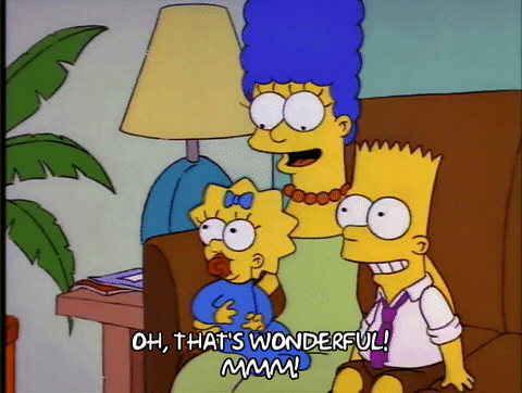 Happy Season 4 GIF by The Simpsons