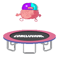 Jump Jumping Sticker by BigBrains