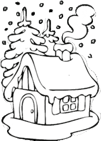 Curlysmurfette Winter Sticker