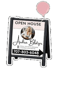 Open House Solano Sticker by Audra Blotzer