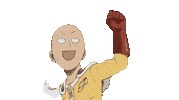 One Punch Man Sticker by Alissandra