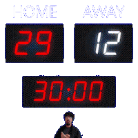 12 Away Sticker