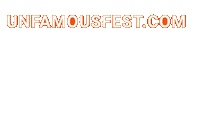 Los Angeles Events Sticker by Unfamous Fest