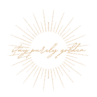 purelygoldentans purelygoldentans purely golden tans staypurelygolden Sticker