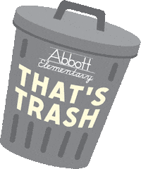 Comic Con Trash Sticker by ABC Network