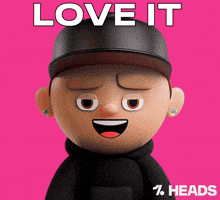 Happy Love It GIF by OneFootball Heads