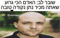 Hebrew Heart Breaking GIF