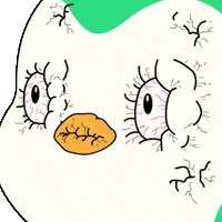 Nervous Face GIF by Abster