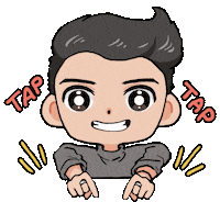 Happy Tap Sticker