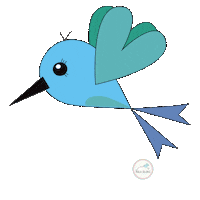 Vuelacolibri colibri vuelacolibri colibrilogo Sticker