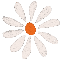 Happy Flower Qfem Sticker