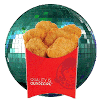 Excited Party Sticker by Wendy's