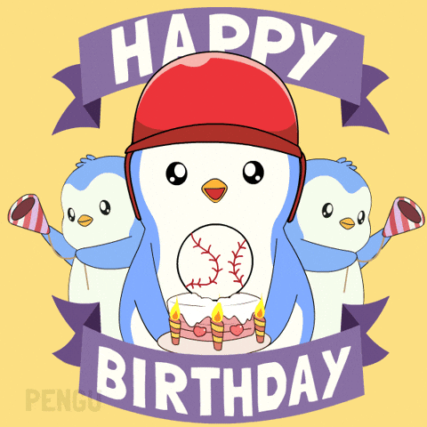 Happy Birthday Sport GIF by Pudgy Penguins