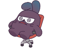 Confused Monday Sticker by netmarble