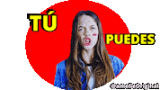 Tu Puedes Sticker by amelie