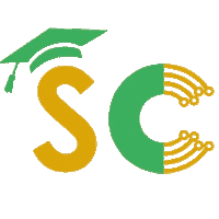 student-circuit fun logo green yellow Sticker