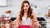 RosannaPansino youtube shock youtuber kitchen GIF