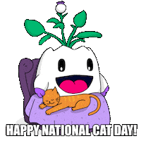 Cat Chilling Sticker by Magic Eden