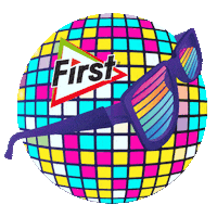 firstsakiz party disco first dans Sticker