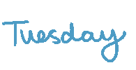 Days Of The Week Day Sticker by Haley Tippmann