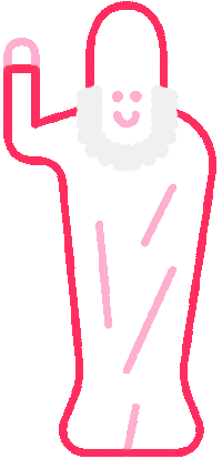 Santa Claus Christmas Sticker by ArkDes