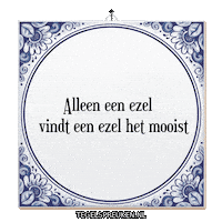 Nl Reflectie Sticker by Tegelspreuken.nl